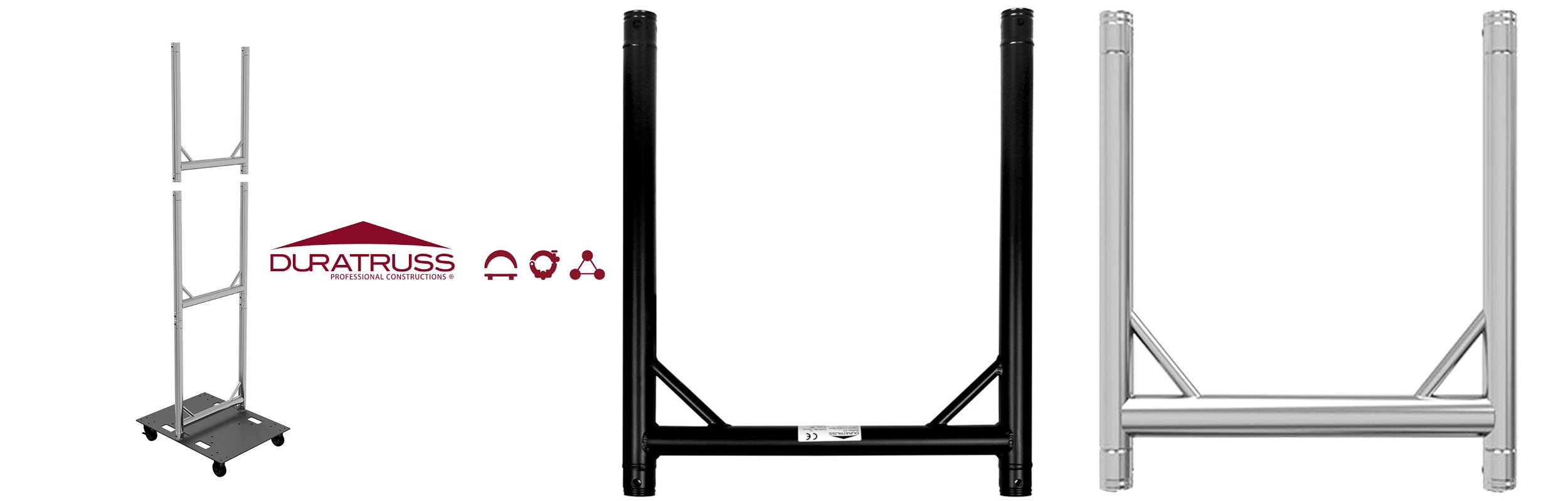 Duratruss U-Frame: makkelijker kan truss niet worden! Duratruss U-Frame: Truss without fuss!